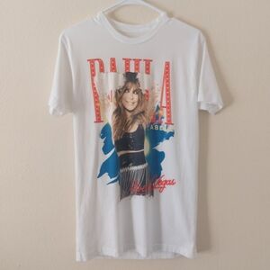Rare Paula Abdul Concert T Shirt from her Vegas residency - Size S - Authentic